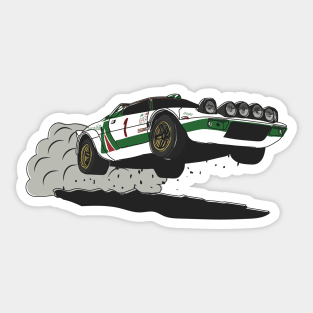 Stratos Rallycar Sticker